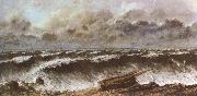 Gustave Courbet Wave painting